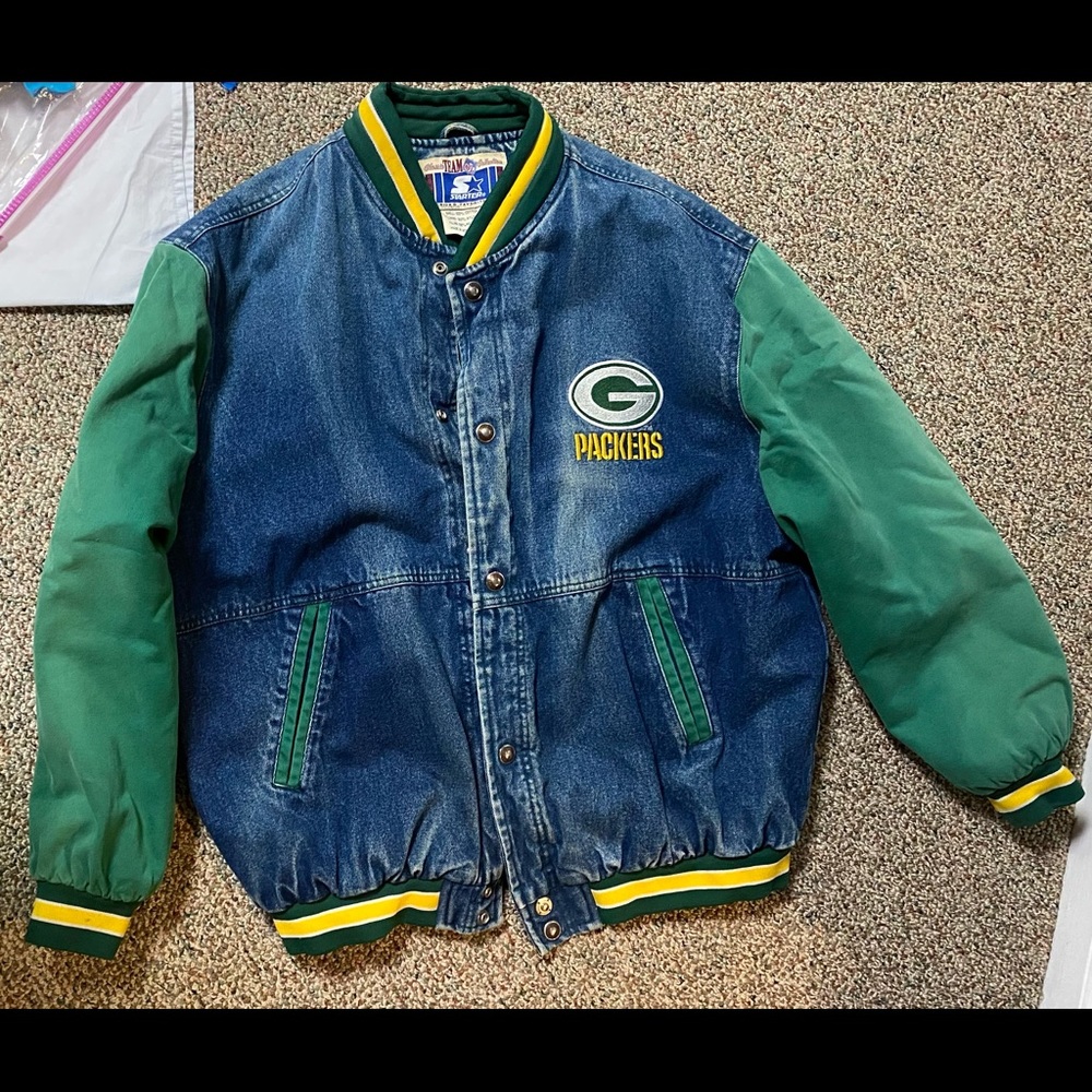 Vintage Green Bay Packers Varsity Jacket